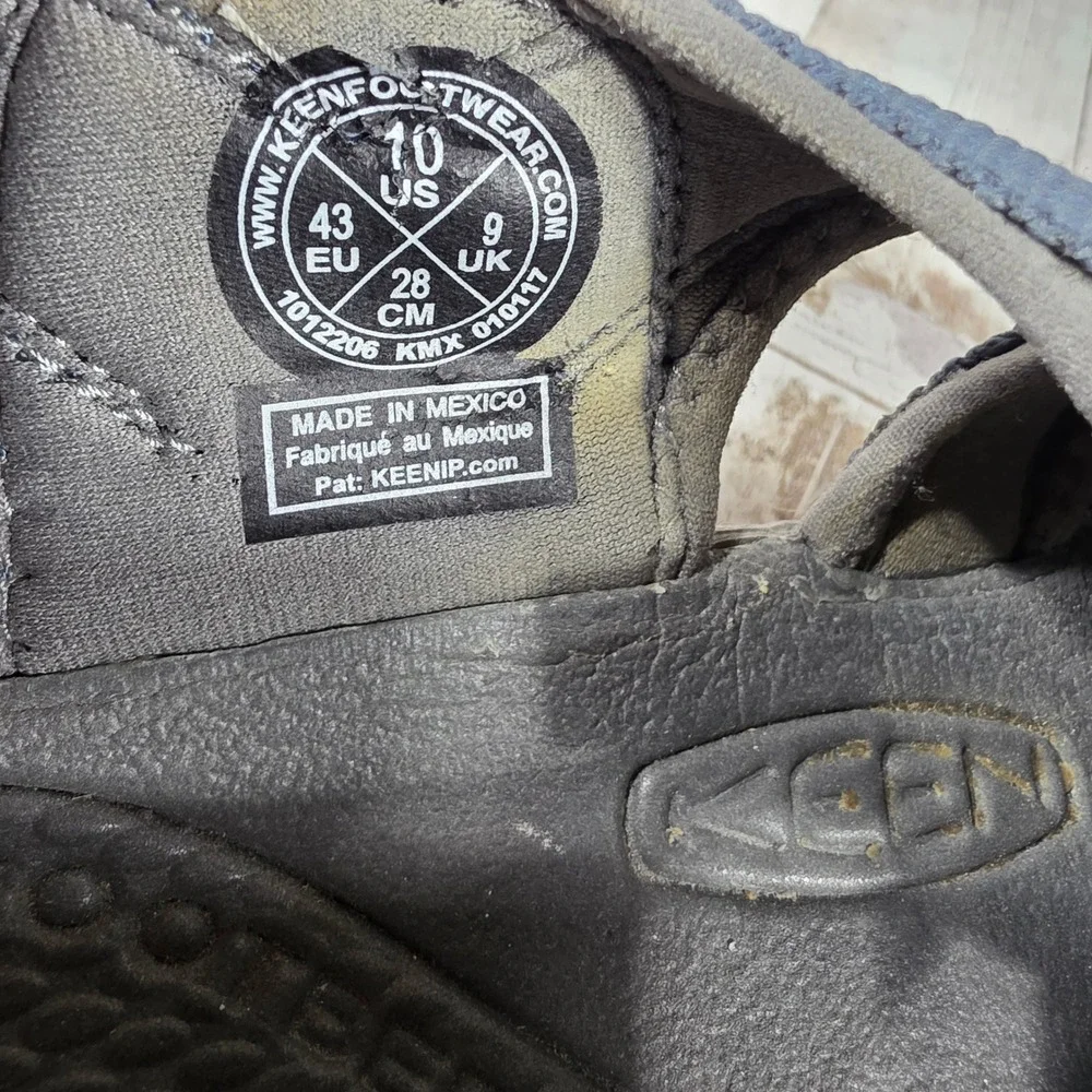 Keen Men's Gray Navy Outdoor Sport Sandals
